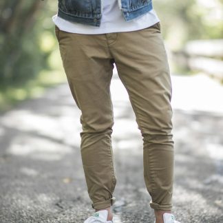 Ghgjkhg Men's Straight Fit Chino Pants — Cotton Twill