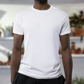 Ghgjkhg Men's Classic Crew Neck T-Shirt — Soft Cotton Everyday Tee